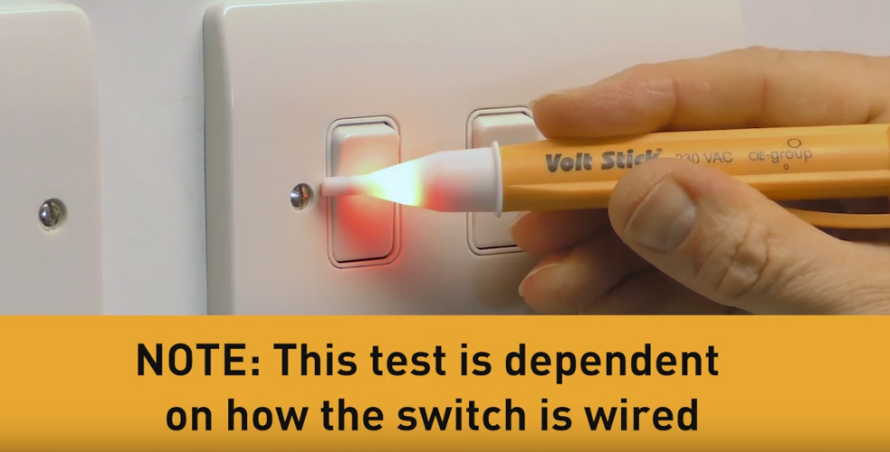 How to use a Volt Stick 230Y voltage tester