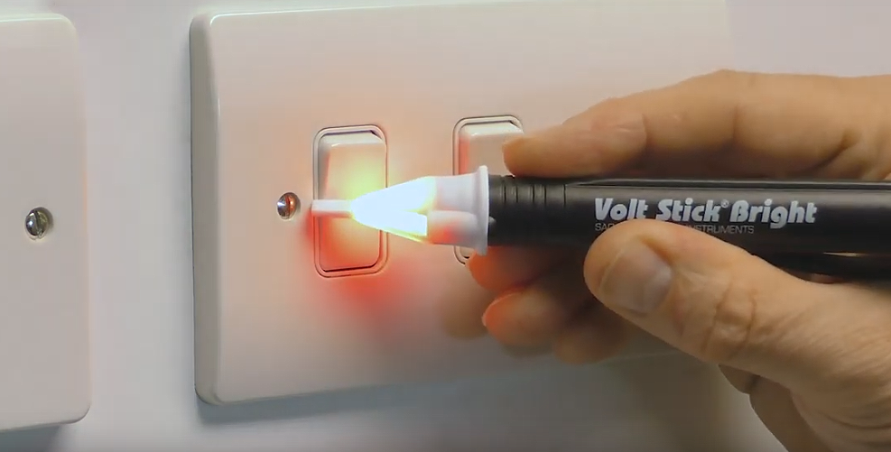 How to use a Volt Stick BRIGHT voltage tester