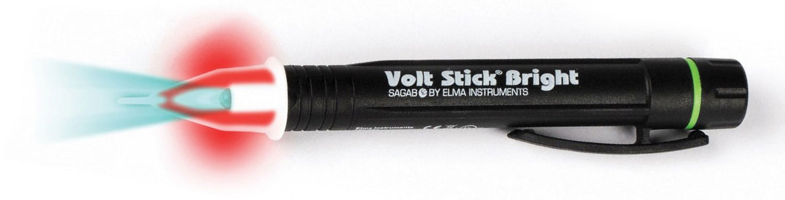 Volt Stick Bright with dual sensitivity and built-in flashlight