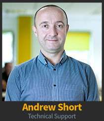 Andy Short, AV System Design & Technical Support