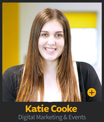 Katie Cooke, Digital Marketing & Events Co-ordinator