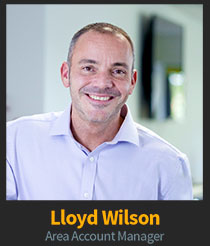 Lloyd WIlson, Area Account Manager