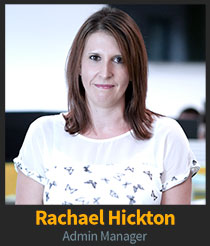Rachael Hickton, Admin Manager